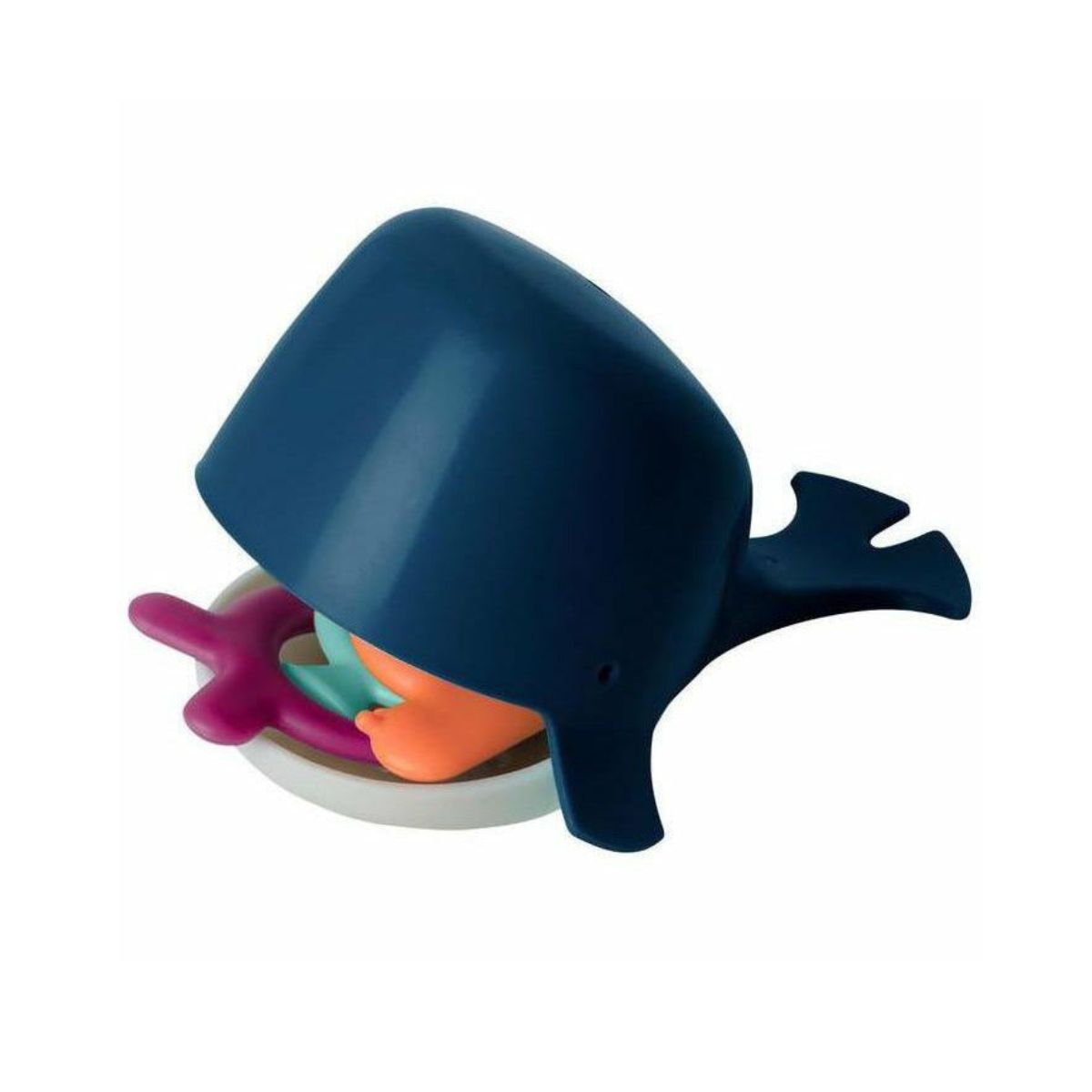 Boon - Jellies Kids Bath Toy, Navy and Coral