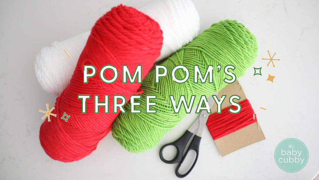 DIY Pom Poms + 3 Ways to Use Them This Holiday