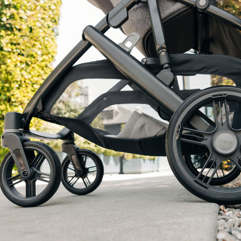 UPPAbaby VISTA V3 Stroller - GREYSON (Charcoal Melange)