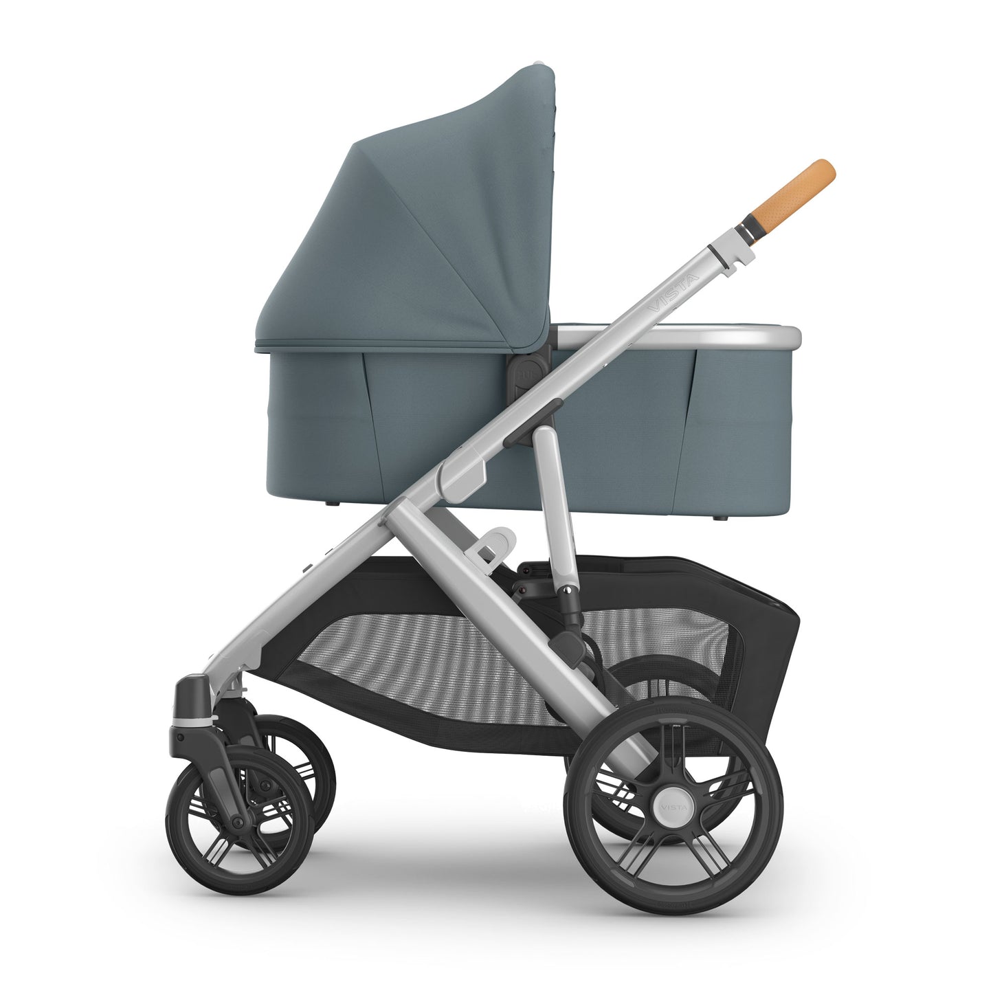 UPPAbaby Bassinet V3 - CALLUM (Stone Blue) on Vista V3 frame