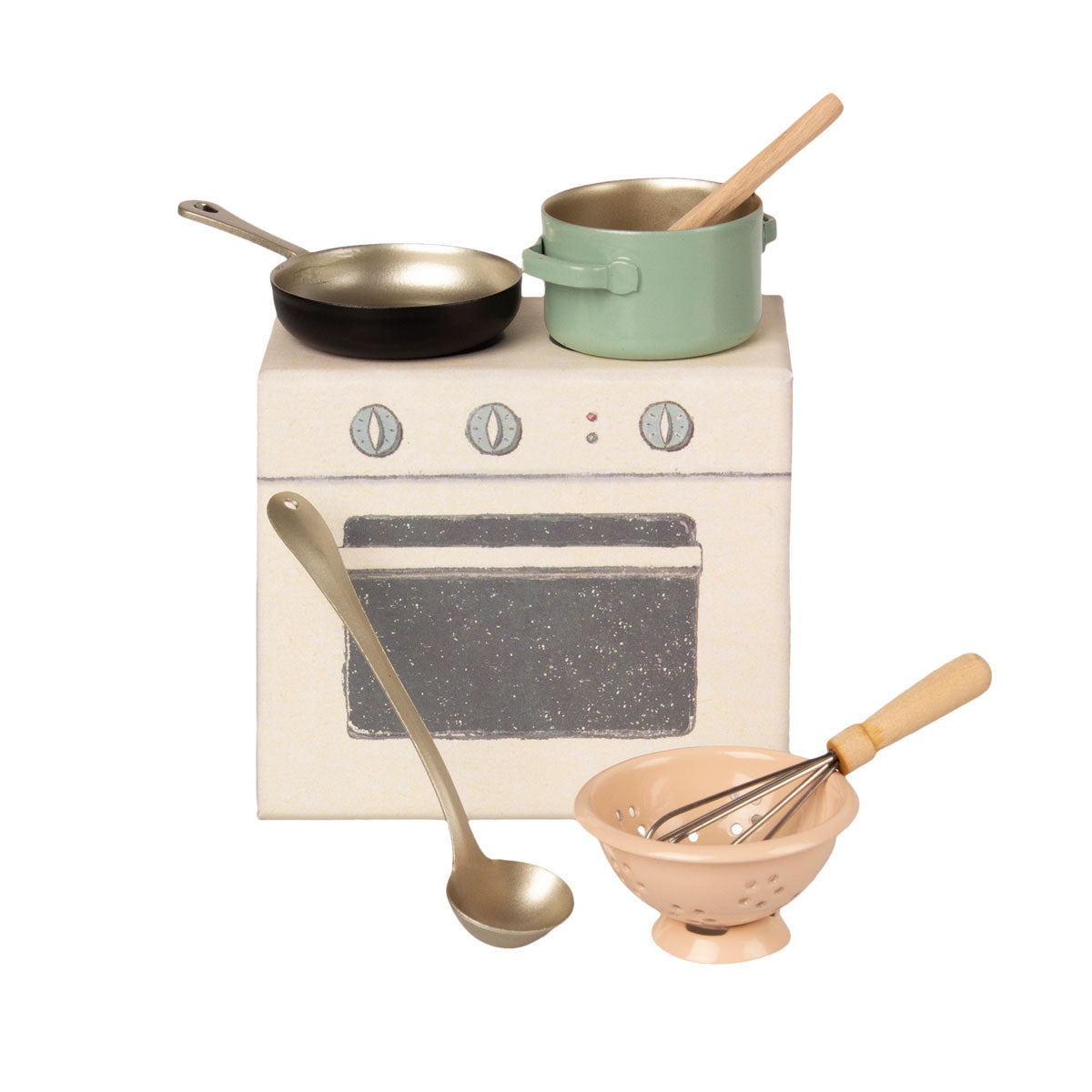 Maileg Miniature Mouse Cooking Set