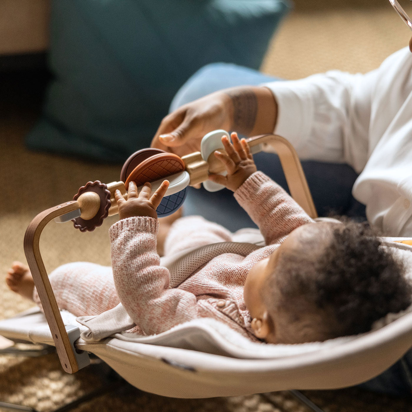 UPPAbaby MIRA Bouncer Wooden Toy Bar | The Baby Cubby