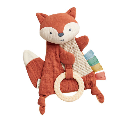 Itzy Ritzy Bitzy Crinkle Sensory Toy with Teether - Fox