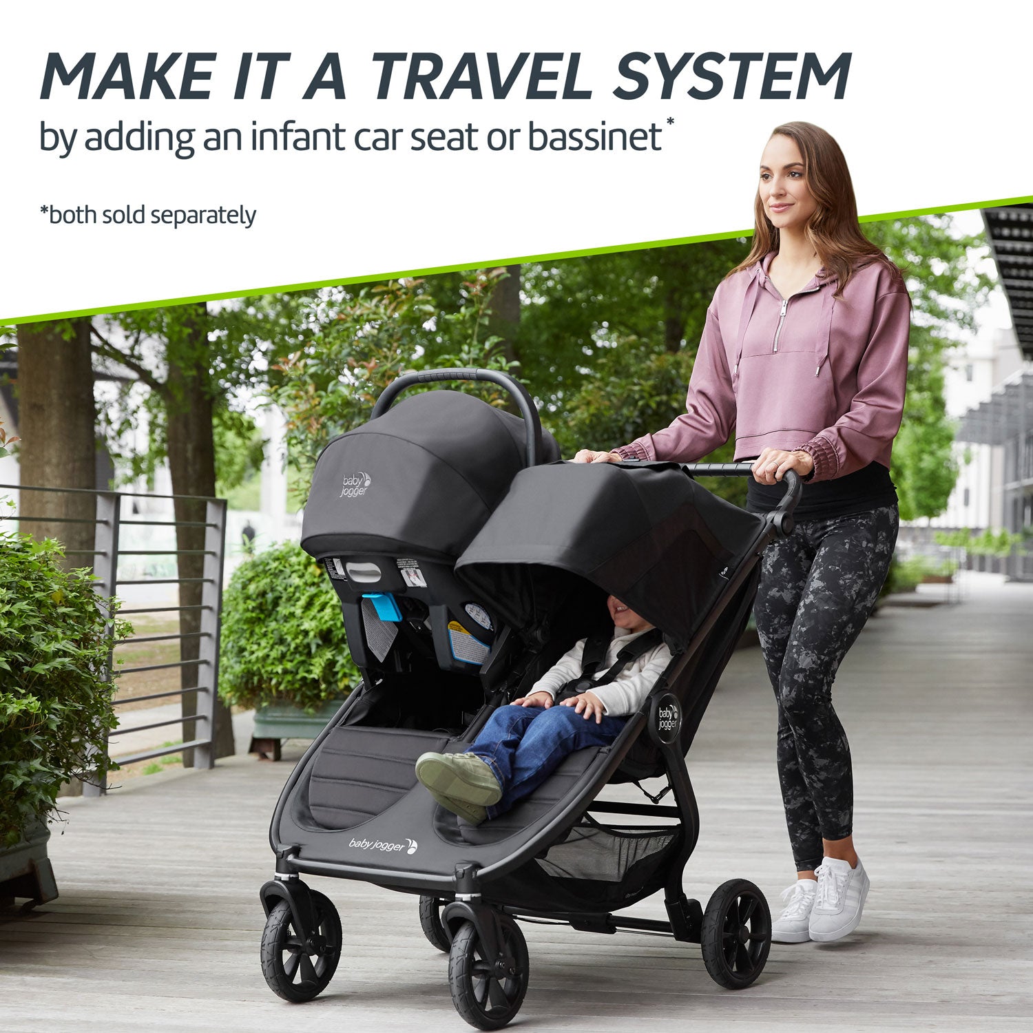 City mini 2024 double pram