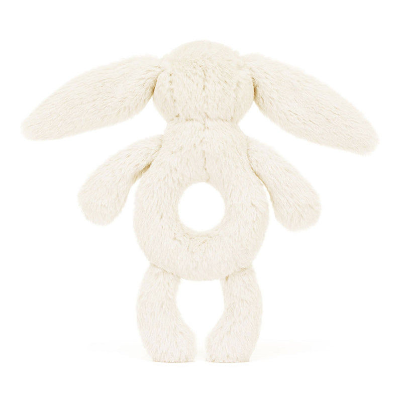 Jellycat Bashful Bunny Ring Rattle - Cream