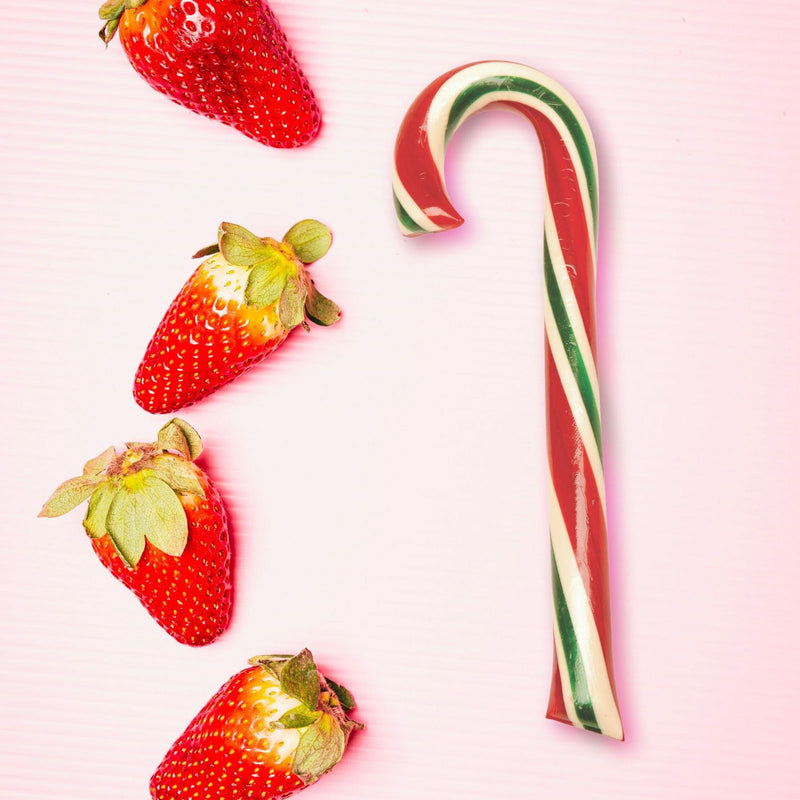 Hammond's Candies Candy Cane 1.75oz - Strawberry