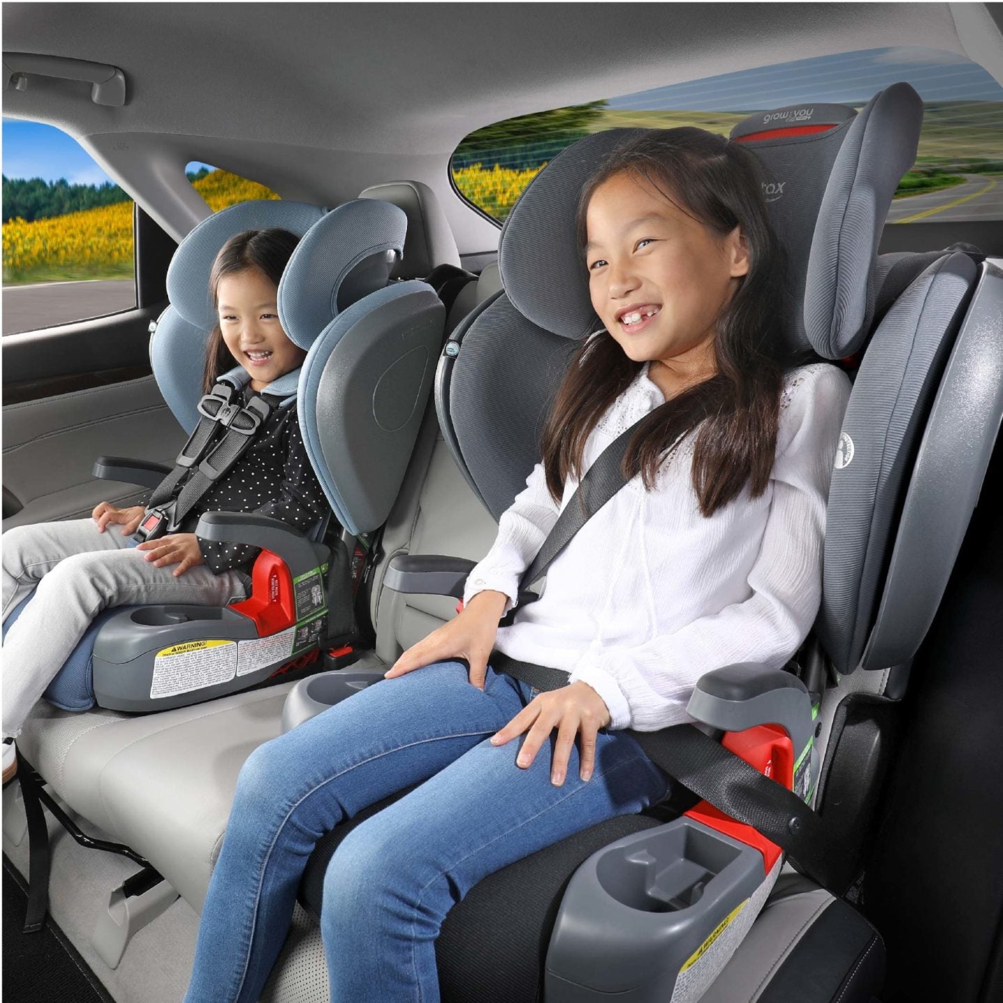 Baby car seat clearance that grows with baby