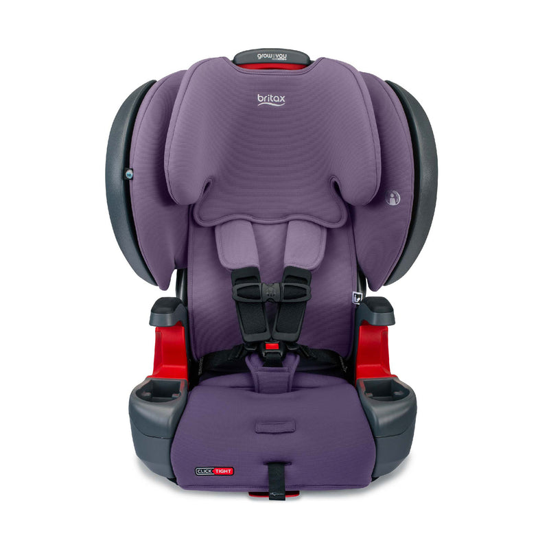 Britax Grow With You ClickTight Plus Harness-2-Booster Seat - Purple Ombre Safewash