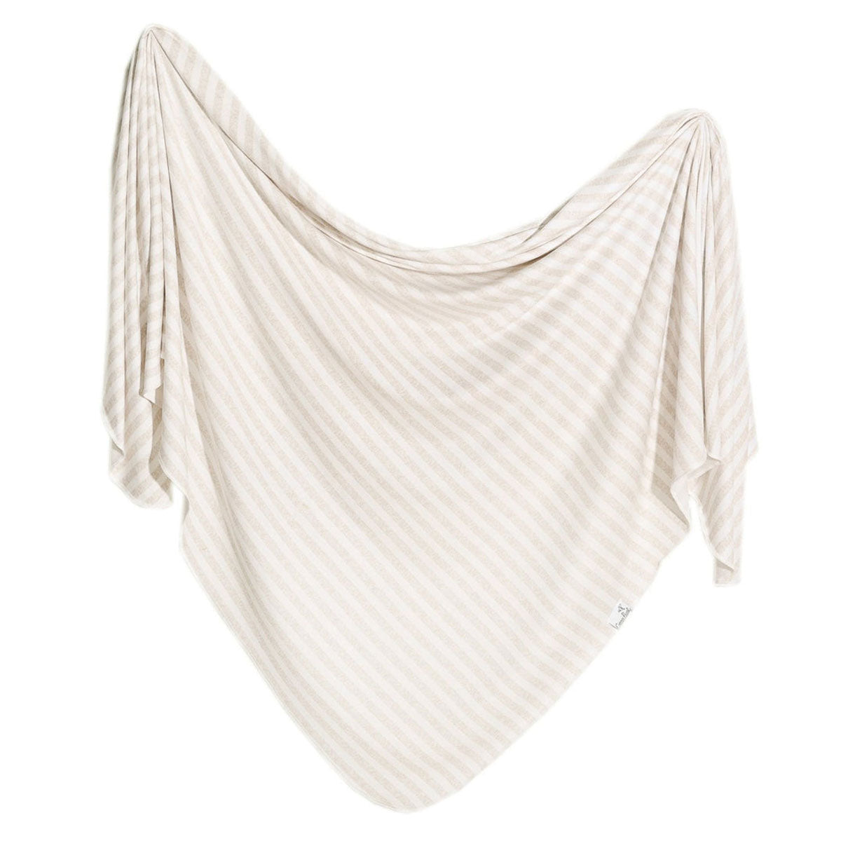 Copper Pearl Knit Swaddle Blanket - Coastal