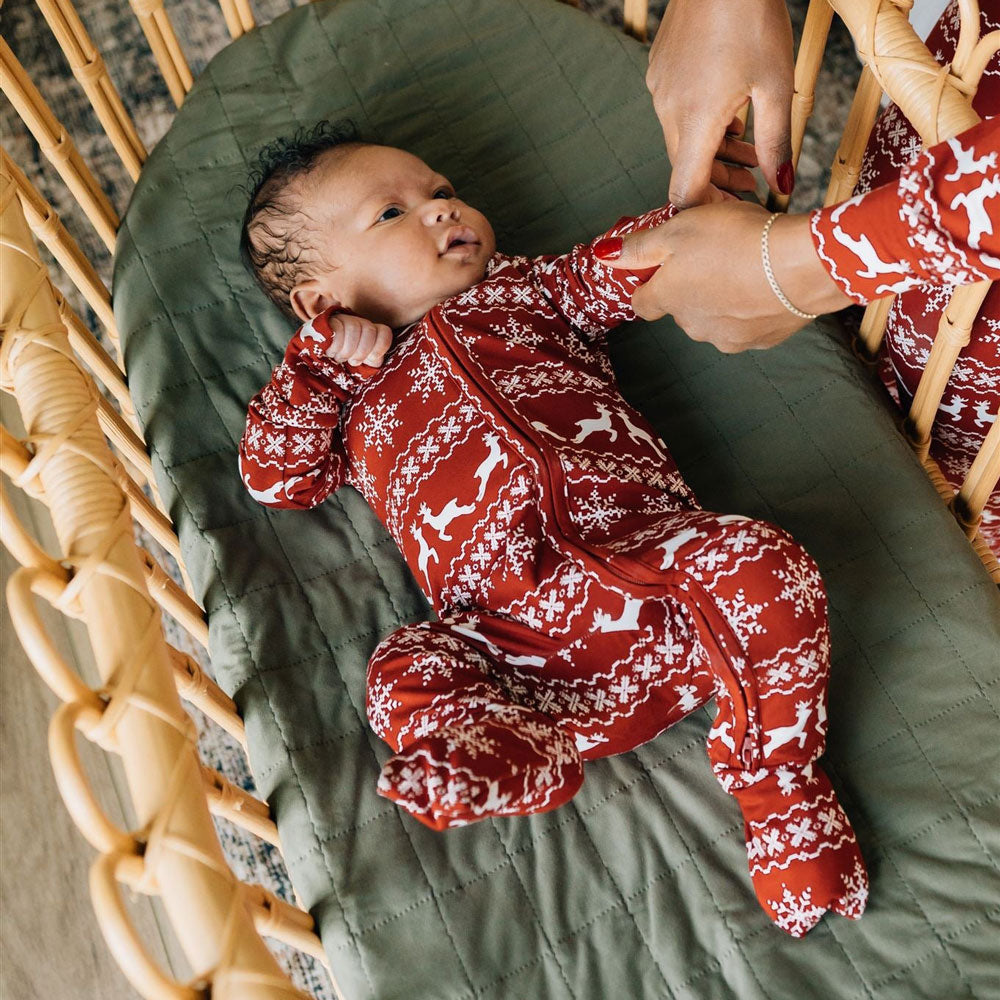 Fair isle baby pajamas hot sale