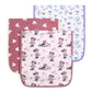 Copper Pearl 3-Pack Burp Cloth Set - Minnie Mouse