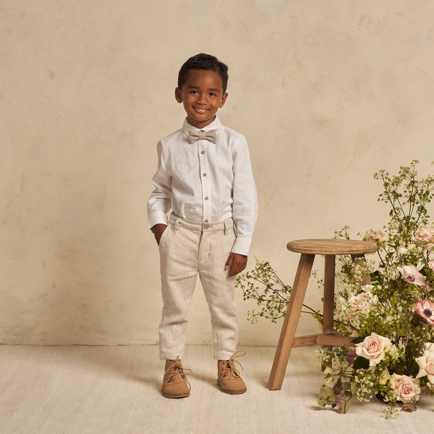 Little boys deals linen pants