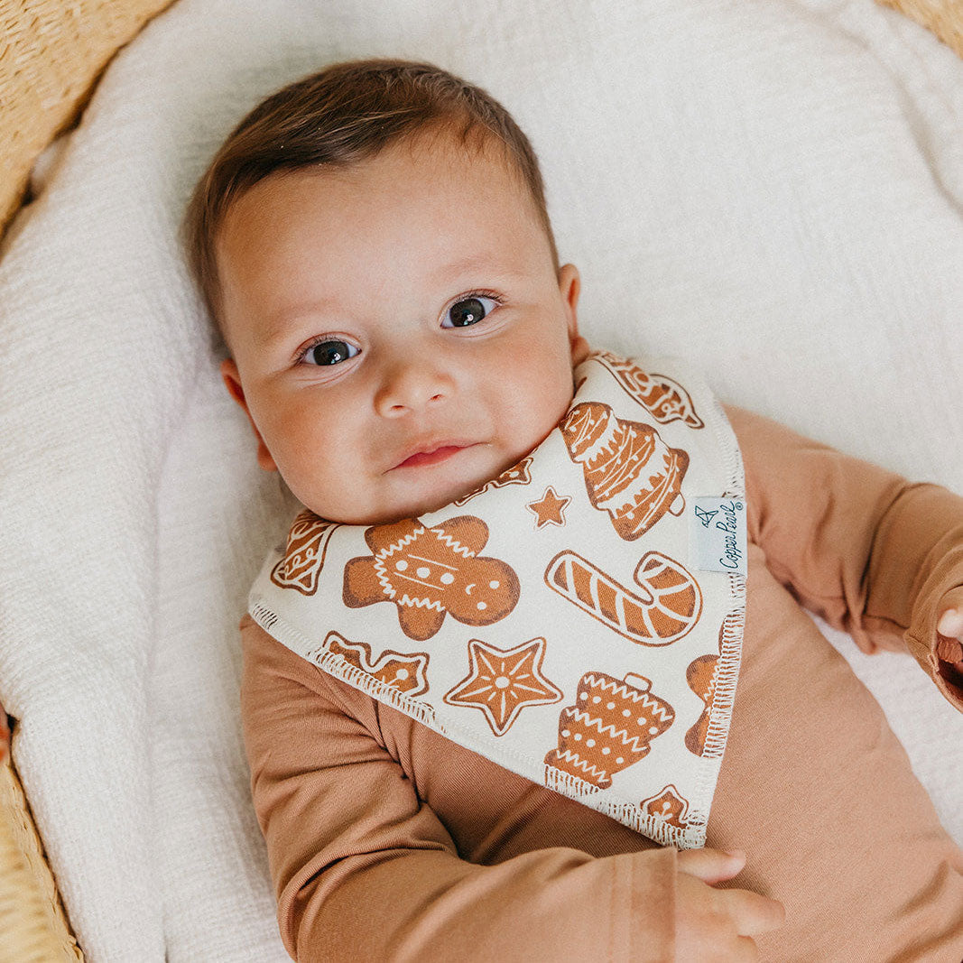 Copper fashion bibs