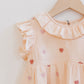 Quincy Mae Charlotte Dress - Heart Embroidery - Antique