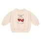 Quincy Mae Relaxed Fleece Sweatshirt - Mon Amour - Antique