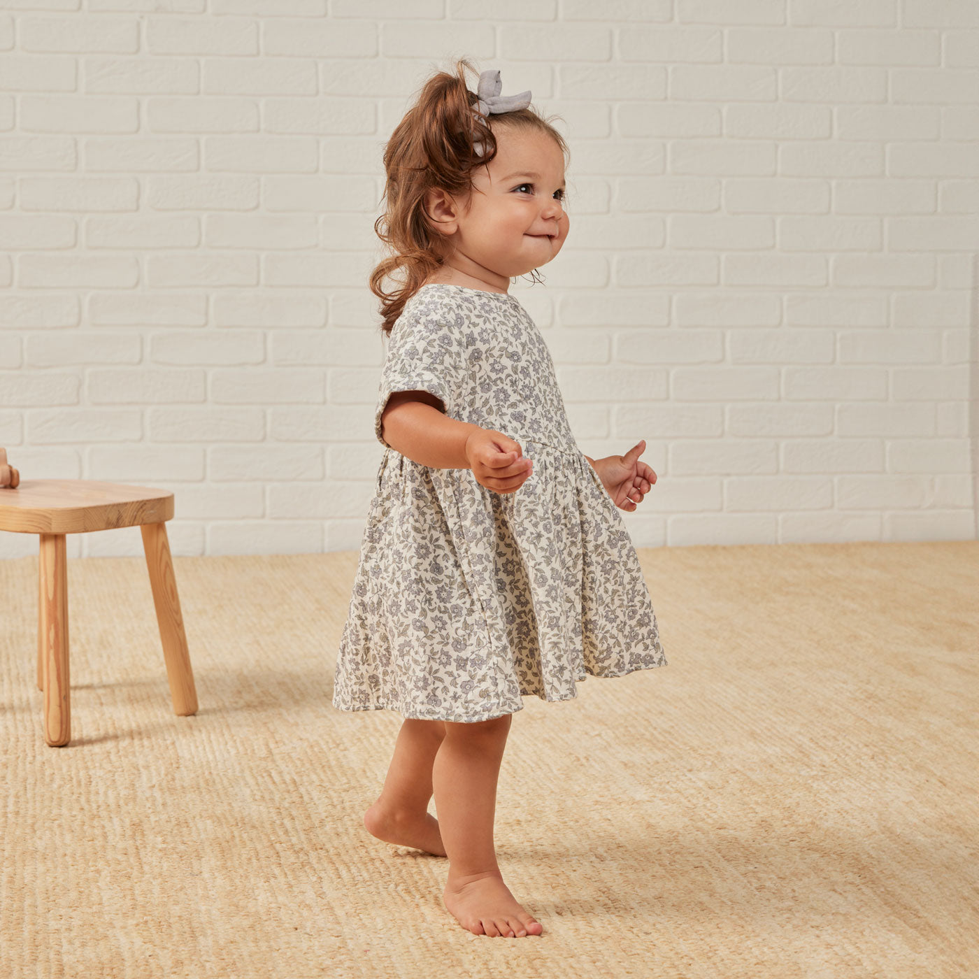 Quincy Mae Brielle Dress - French Garden | The Baby Cubby
