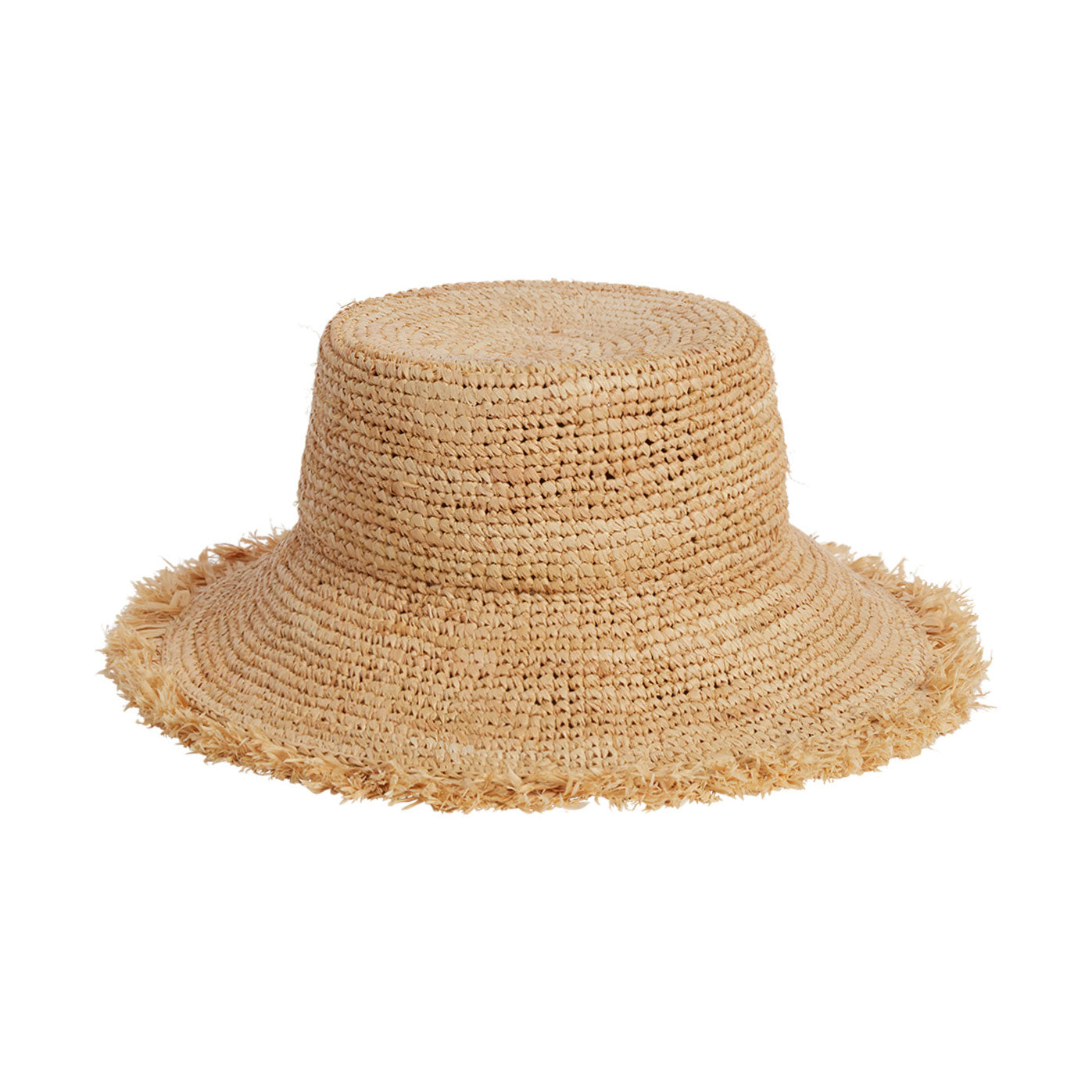 Rylee and Cru Straw Bucket Hat - Straw | The Baby Cubby