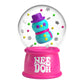 Schylling NeeDoh Squish N' Snow Globe - Snowman / Pink