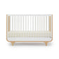 Dadada Jolly 3-in-1 Convertible Crib - White / Natural