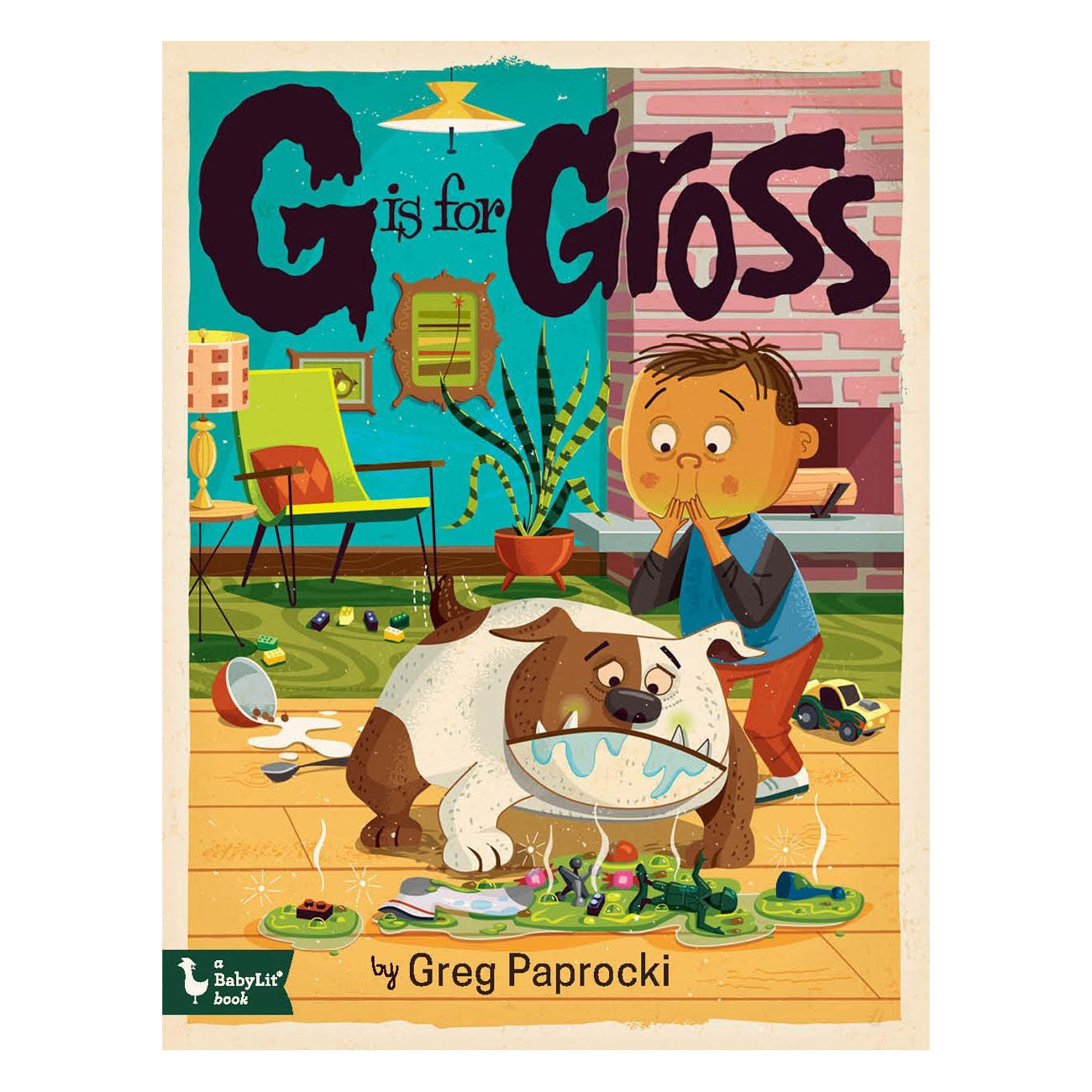 BabyLit Alphabet Primer Board Books - G is for Gross