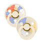 BIBS Studio Colour 2-Pack Pacifier Set - Morning Bloom - Ivory Mix