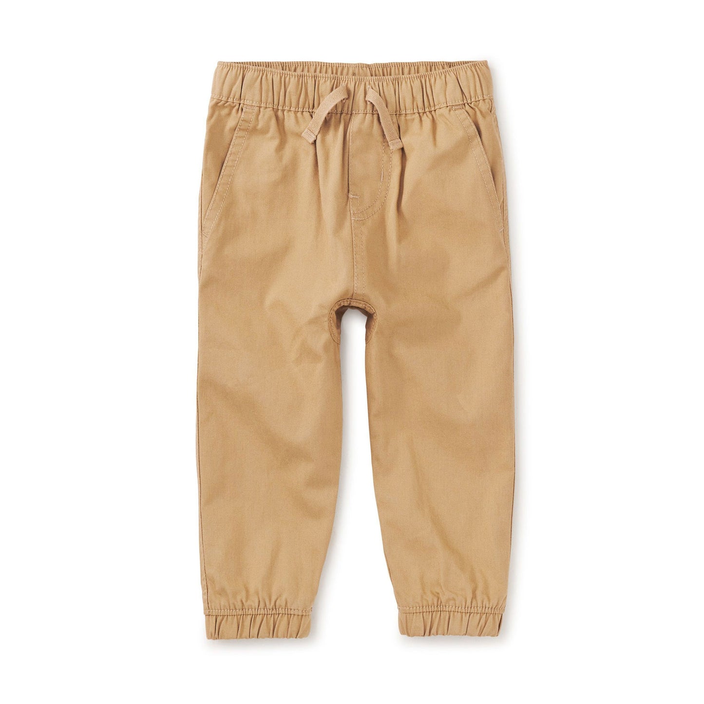 Tea Collection Woven Baby Joggers - Dune Grass