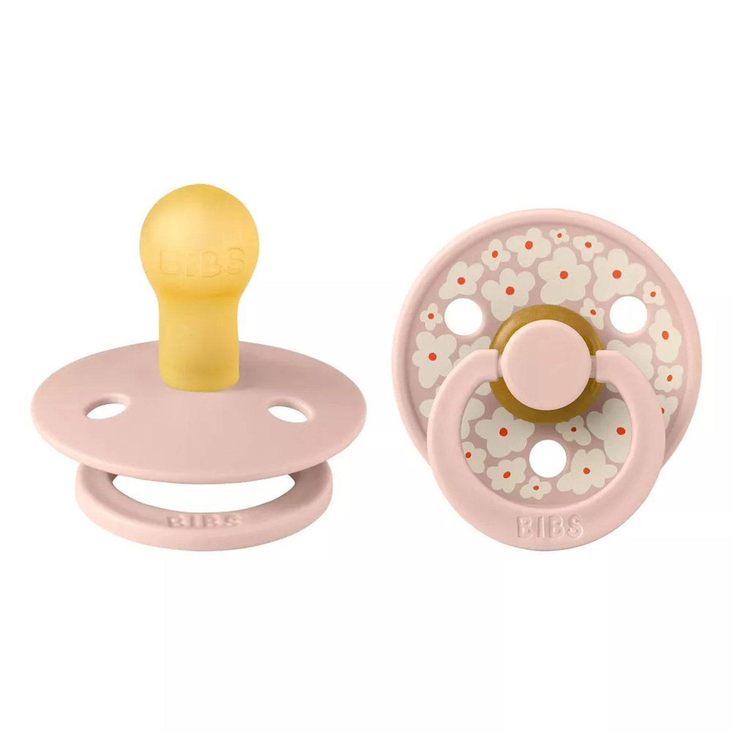 BIBS Studio Colour 2-Pack Pacifier Set - Jasmine - Blush Mix