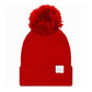 Lou Lou and Company Beanie with Pom - Cherry Red