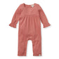 Burt's Bees Babydoll Jumpsuit - Terracotta