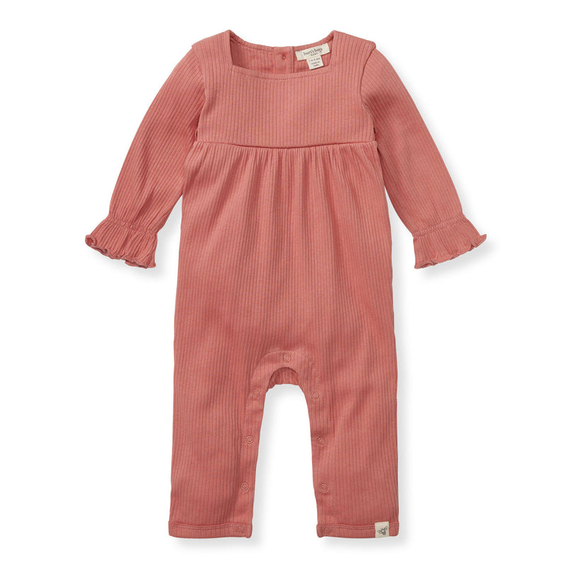 Burt's Bees Babydoll Jumpsuit - Terracotta