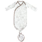 Copper Pearl Newborn Knotted Gown - Gage