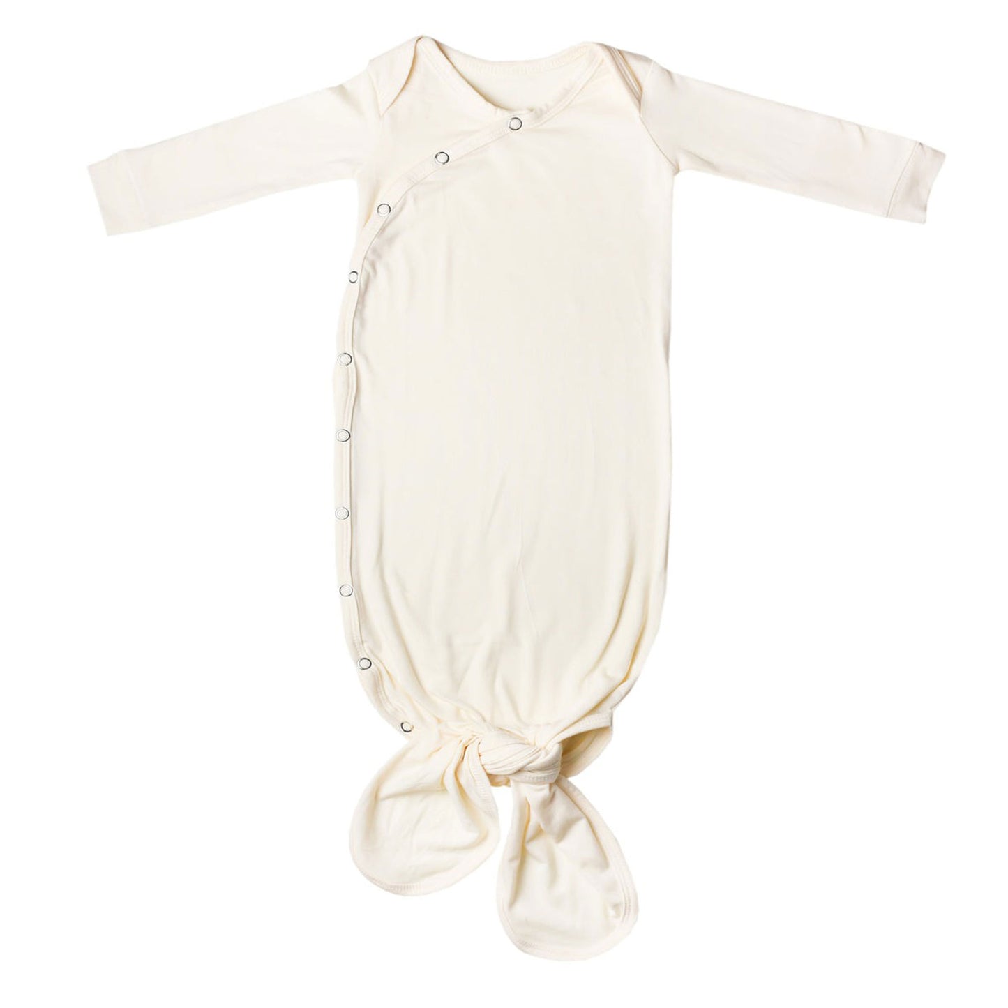 Copper Pearl Newborn Knotted Gown - Yuma