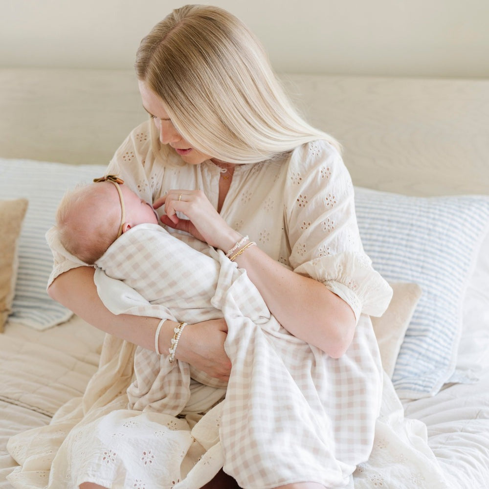 Minky Stretch Luxe Swaddle Blanket