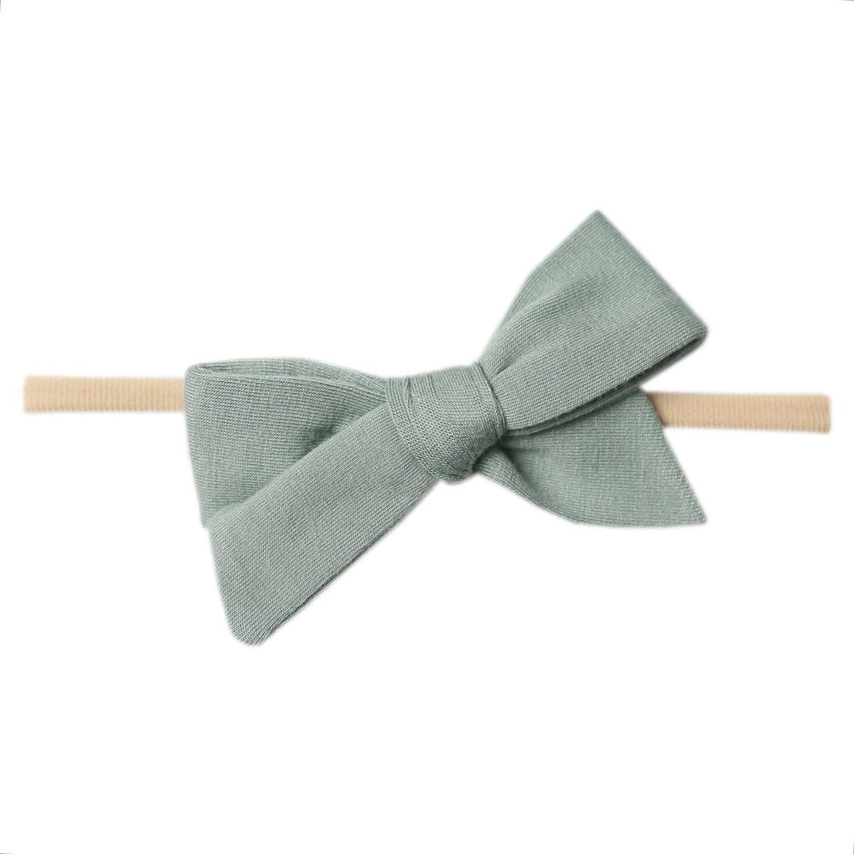 Copper Pearl Classic Nylon Bow Headband - Briar