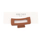 High Fives Women's Rectangle Claw Clip - Large - Almond Brown