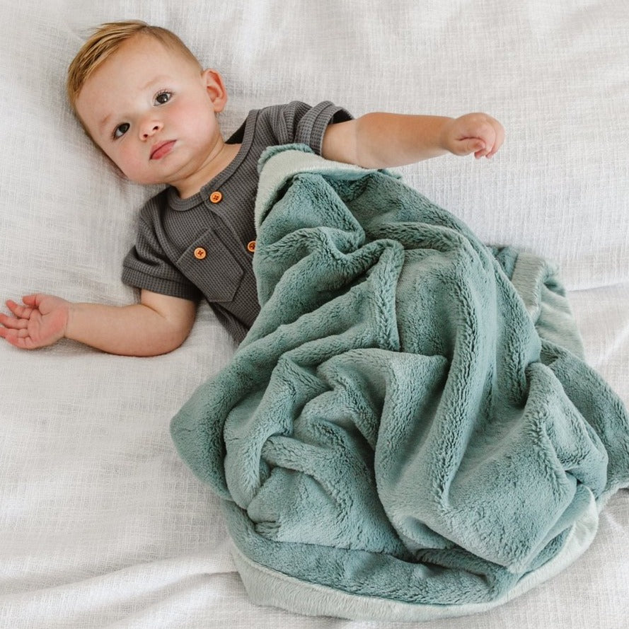 Saranoni Luxury Receiving Blanket Lush Lush The Baby Cubby