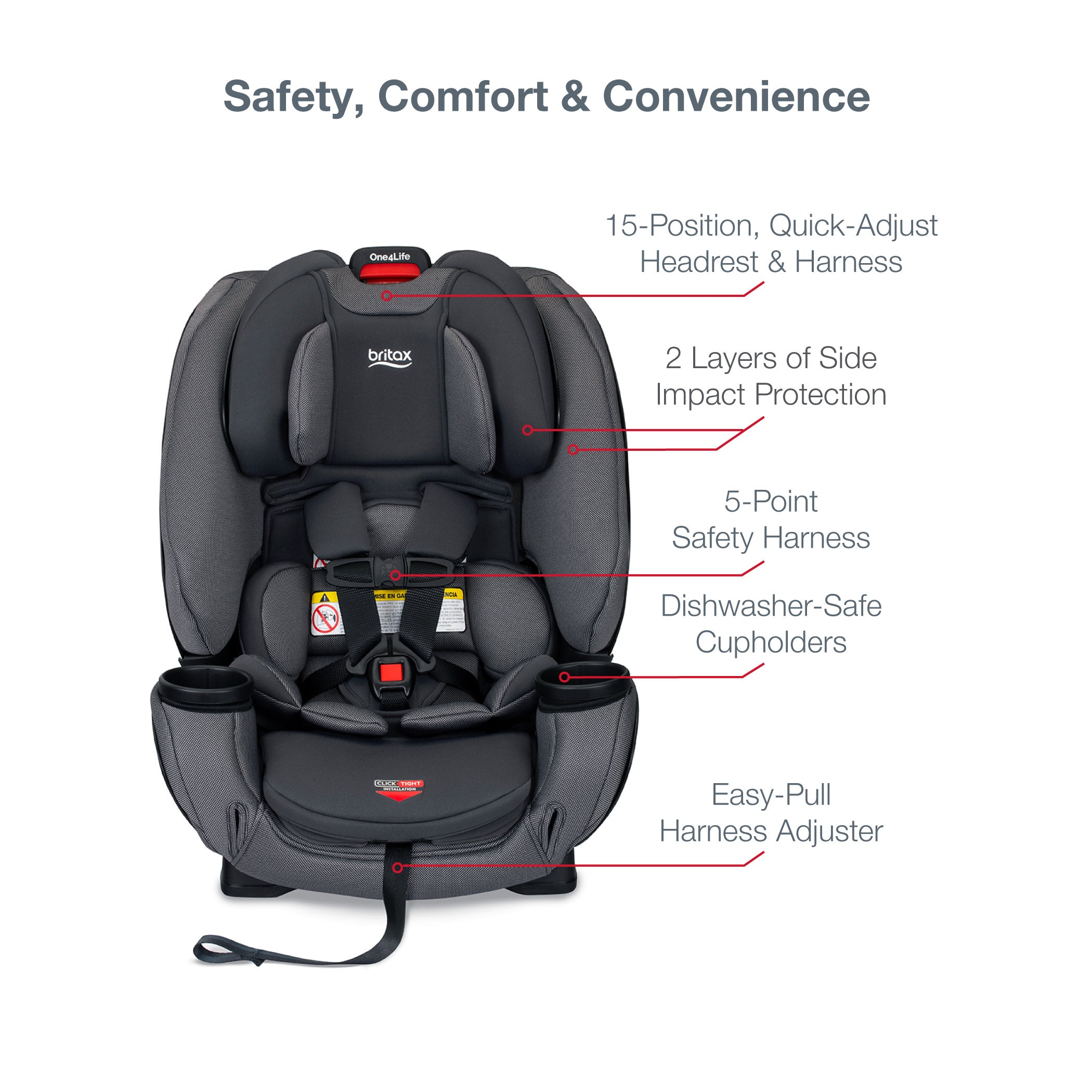 Britax one4life hot sale black diamond