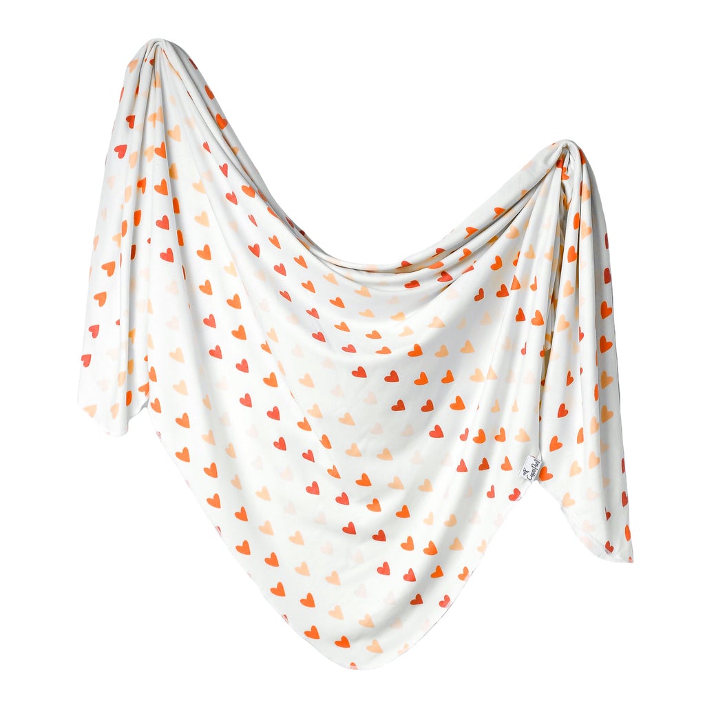 Copper Pearl Seasonal Knit Swaddle Blanket - Cupid