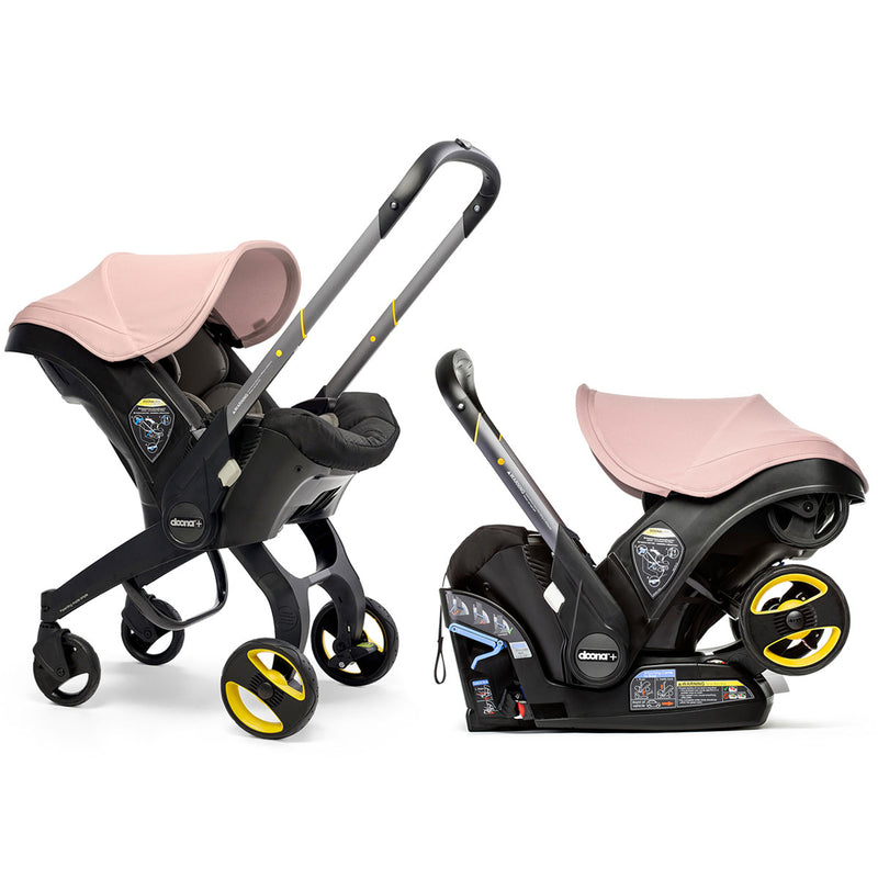 Baby Girl Pink Combo Stroller With Car Seat Playard Diaper Bag Baby Bouncer  Set